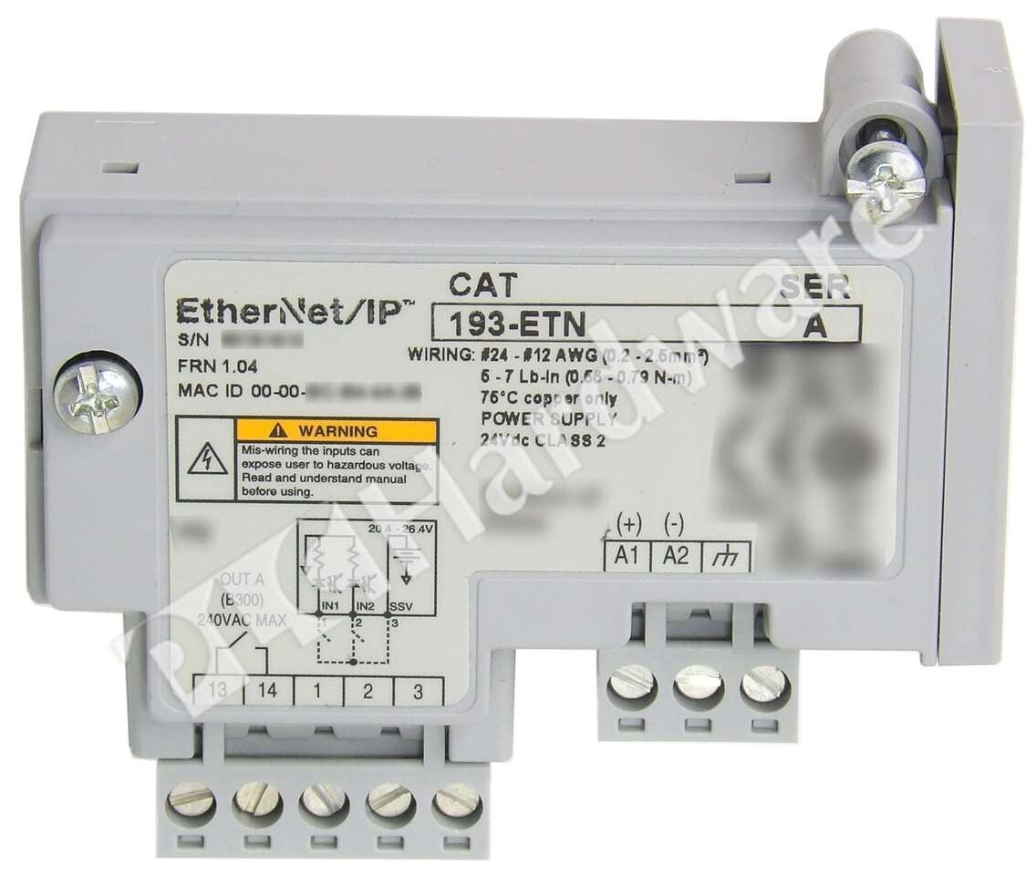 Allen Bradley 193-ETN/A MCS-E1 PLUS EtherNet/IP Communication Protection Module [e1246771096]