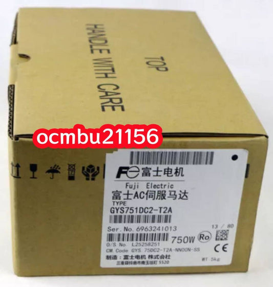 Fuji Electric GYS751DC2-T2A Servo Motor [b1172925374]