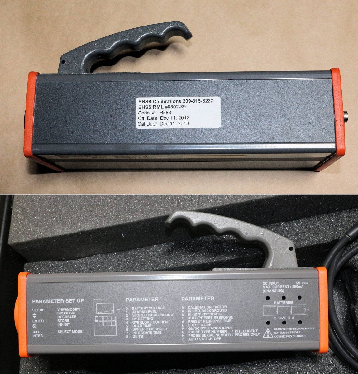 Thermo ELECTRA 1B Rate Meter and Gamma Meter Scintillator Full Set [t1091573815]