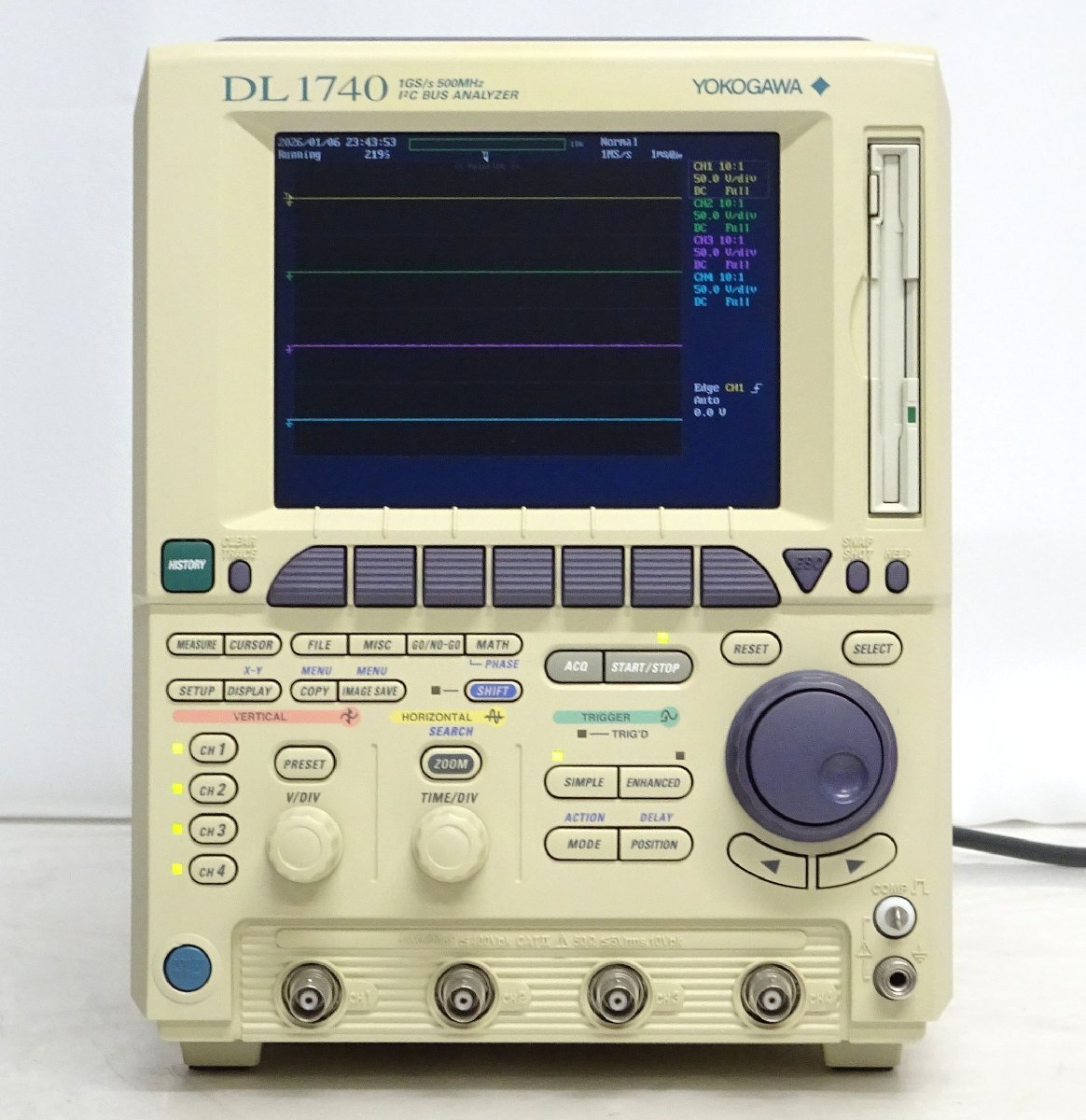 YOKOGAWA DL1740 I2C BUS ANALYZER Digital Oscilloscope [n1215674363]