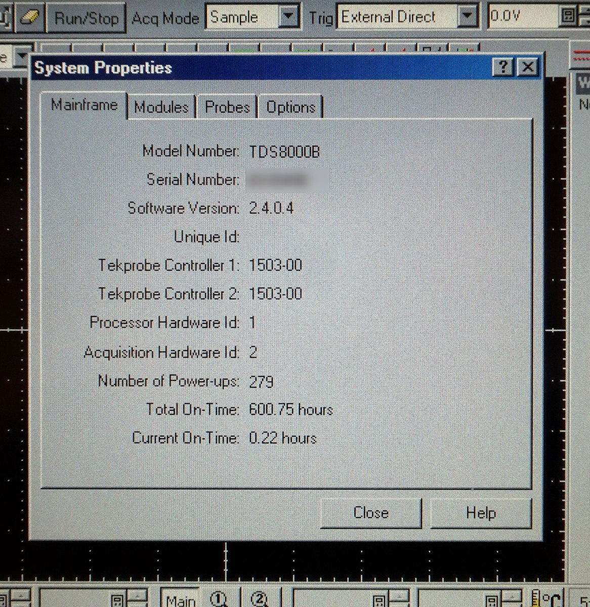 Tektronix TDS8000B Digital Oscilloscope (as-is) [x1237897645]