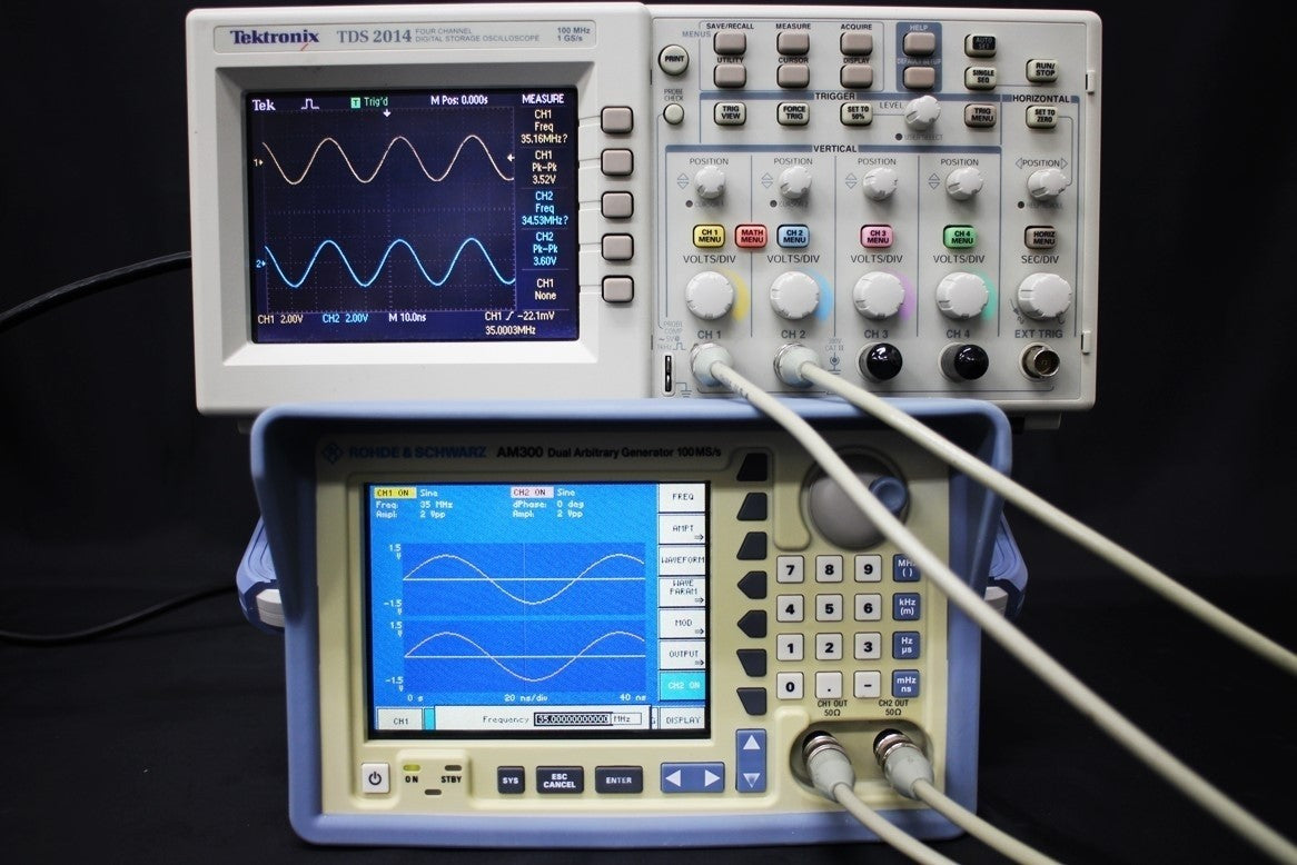 Rohde & Schwarz AM300 Dual Channel Function Generator 35MHz [q1061431865]