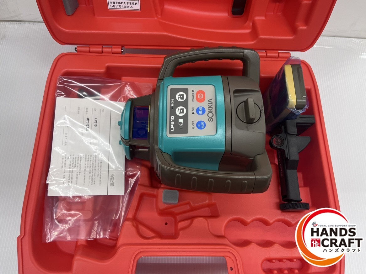 SOKIA LP610 Rotating Laser Level with Receiver LR300X and Tripod [u1202286536]