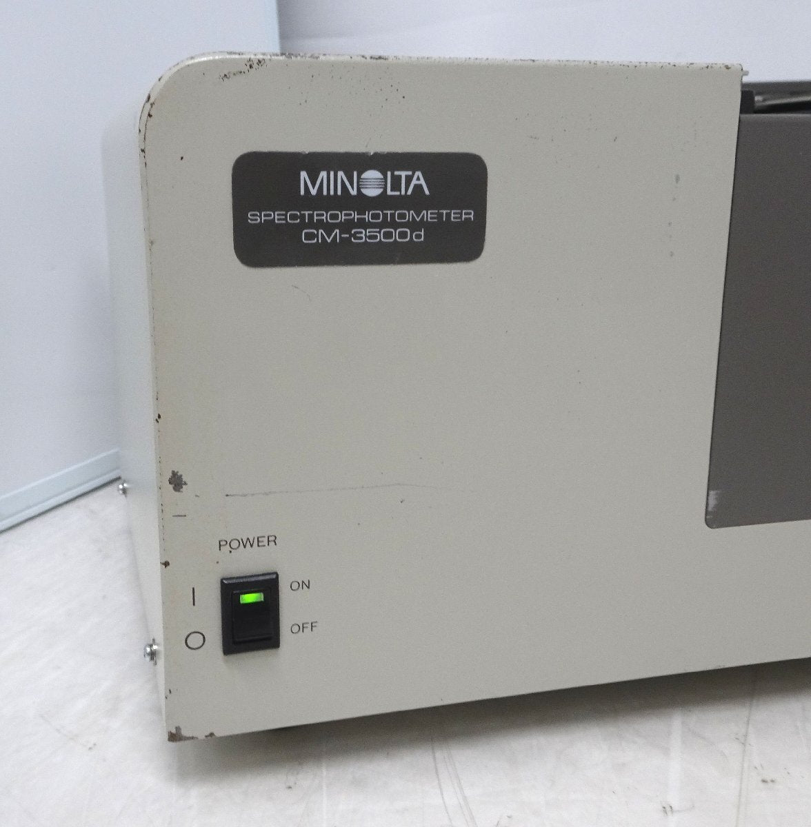MINOLTA CM-3500d Spectro Photo Meter (for parts or not working) [1232800484]
