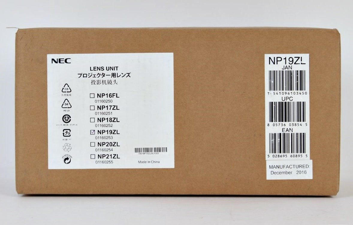 NEC NP19ZL Projector Lens Zoom Lens [e1163519247]