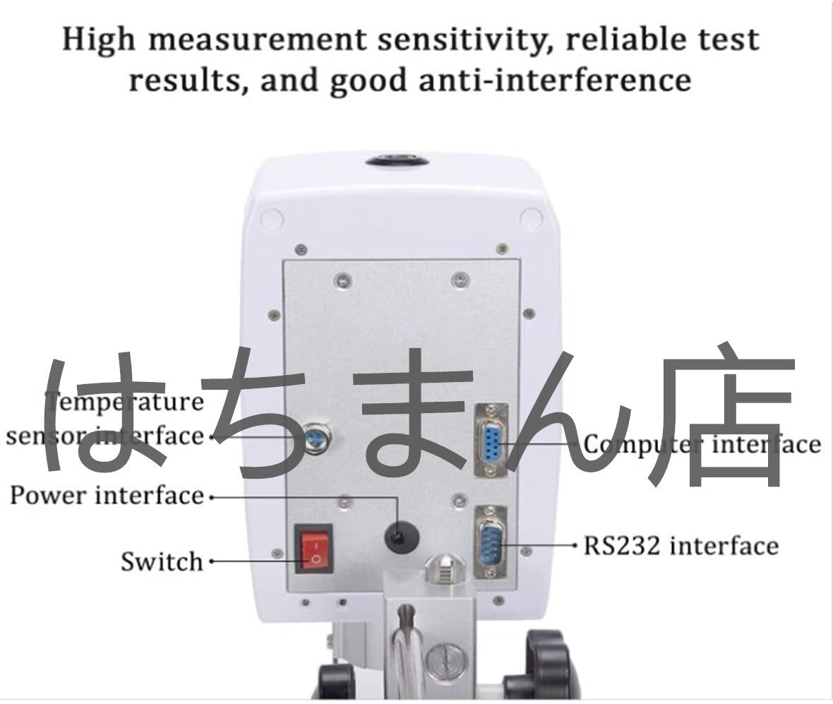 Digital Rotation Viscometer 1-2000000mPa.s Fluid Meter 120W LCD Display 4 Rotor [w1163498593]