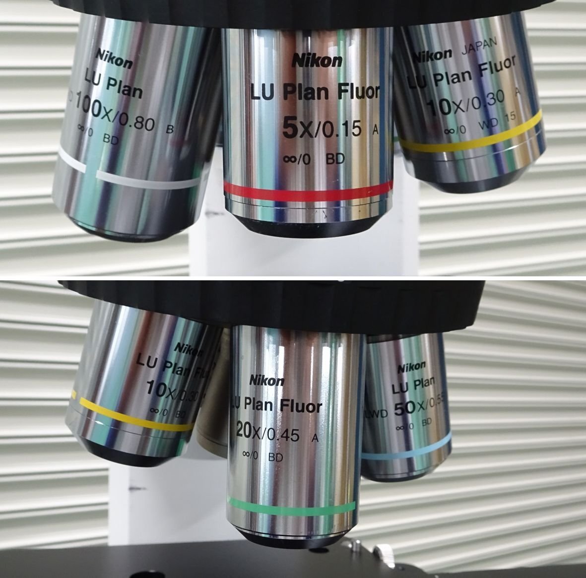 Nikon ECLIPSE LV150A Industrial Microscope with 5 Objective Lenses (for parts or not working) [t1246244437]