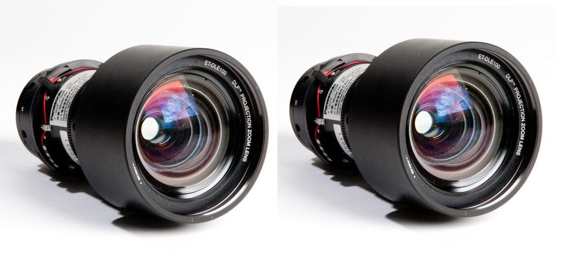Panasonic ET-DLE100 Short Focus Zoom Lens Set of 2 [k1178764166]