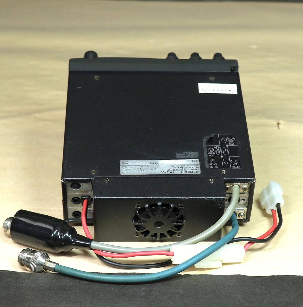 KENWOOD TM-2400 Electrolytic Capacitor Replacement [h1208230545]
