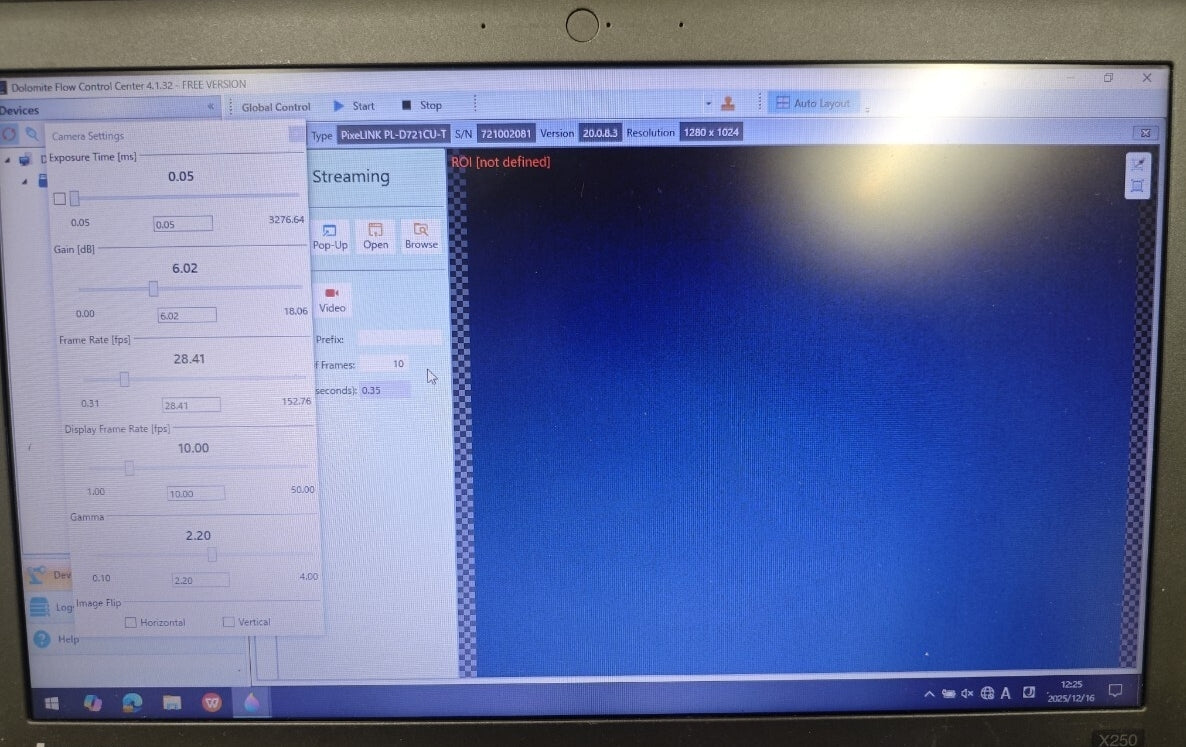 CCD Camera 8000fps Microscope with Software [w1212603632]