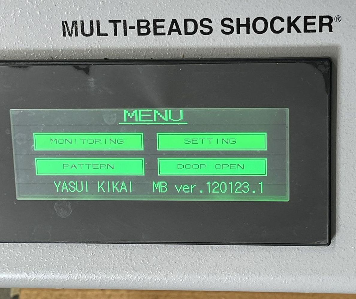 Yasui Kikai MB1032V Multi-Beads Shocker Cell Disruptor [k1236998566]