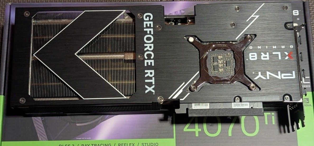 PNY GeForce RTX 4070 Ti 12GB XLR8 VERTO EPIC-X RGB Graphics Card [x1219708792]