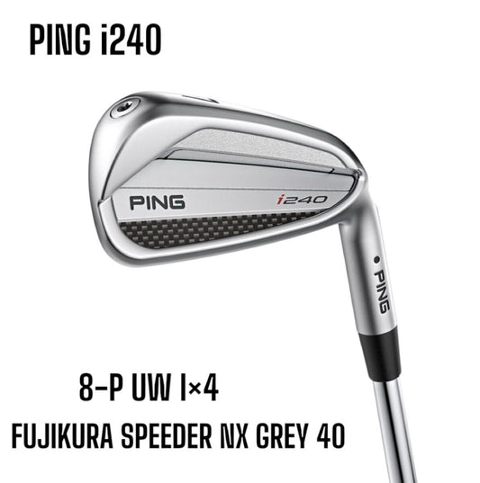 PING i240 Iron Set of 4 FUJIKURA SPEEDER NX GRAY 40 [b1194146027]