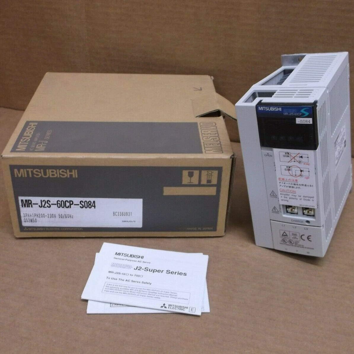 MITSUBISHI MR-J2S-60CP-S084 AC Servo Amplifier PLC [h1142475513]