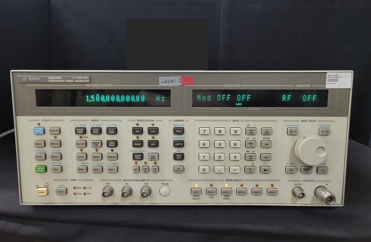 Agilent 8665B Synthesized Signal Generator 100kHz-6GHz [l1201652050]