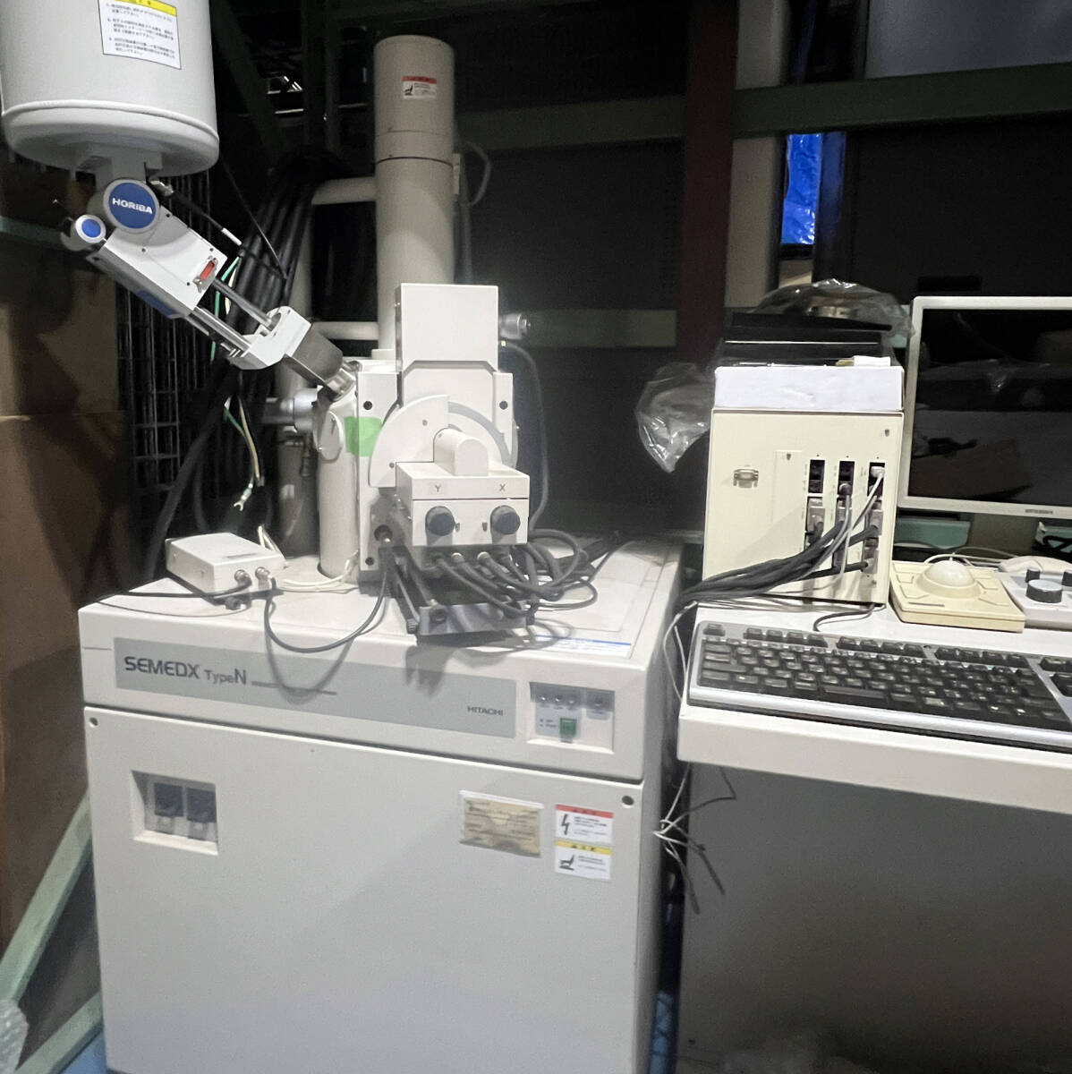 Hitachi S-3000 Scanning Electron Microscope with Horiba SEMEDX Type N EDX [w1223802464]