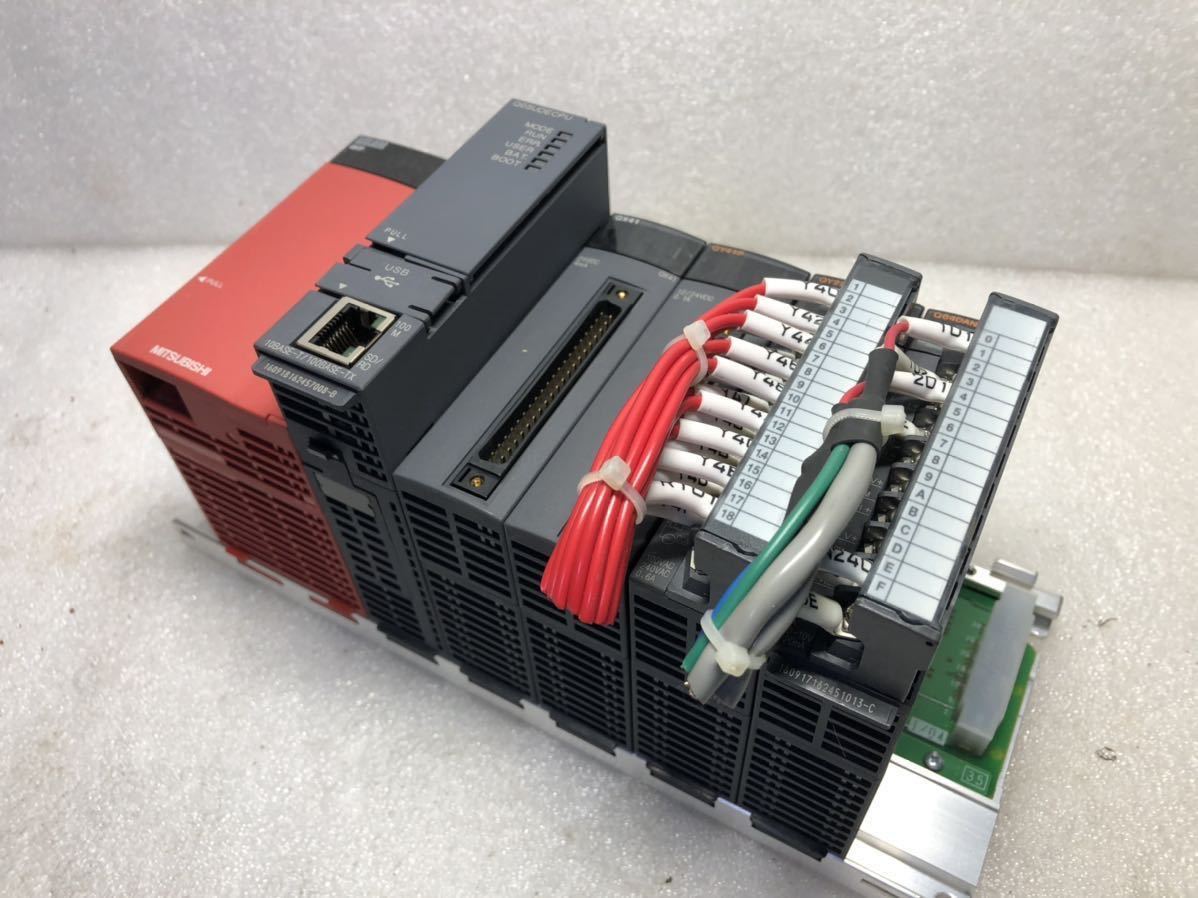 Mitsubishi Q35B Q61P Q03UDECPU QX41 QY41P QY22 Q64DAN A6TBXY36 GOT1000 GT1675M-VTBA PLC Terminal Touch Panel Set [w1079961377]
