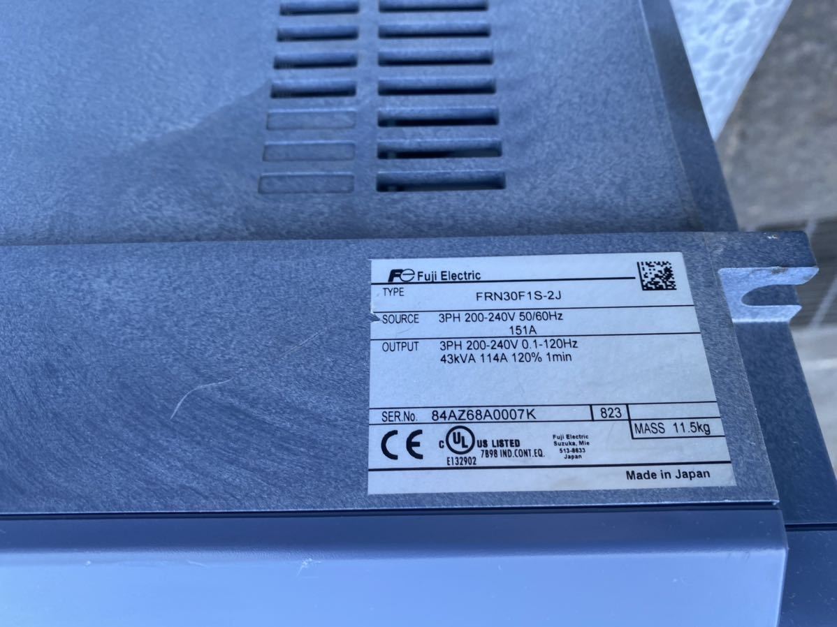 Fuji Electric FRN30F1S-2J Inverter [h1113829832]