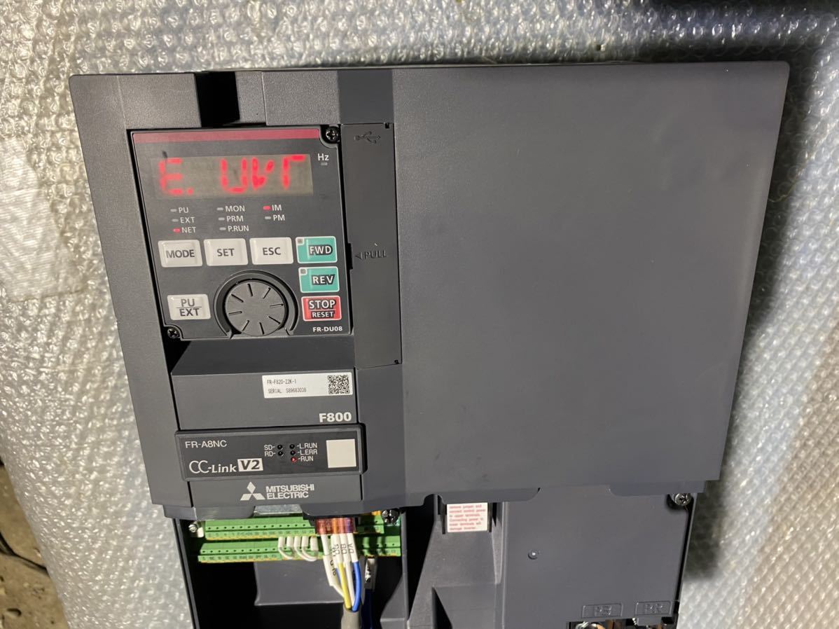 Mitsubishi Electric FR-F820-22K-1 F800 Inverter [h1113840029]