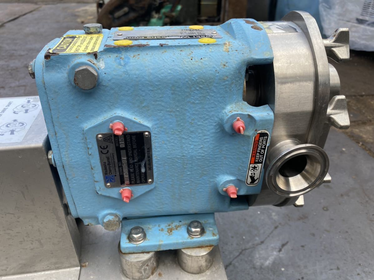 WAUKESHA CHERRY-BURRELL MODEL 015 WAUKESHA PUMP WRU-015S2RVO-007R5 [h1115094954]
