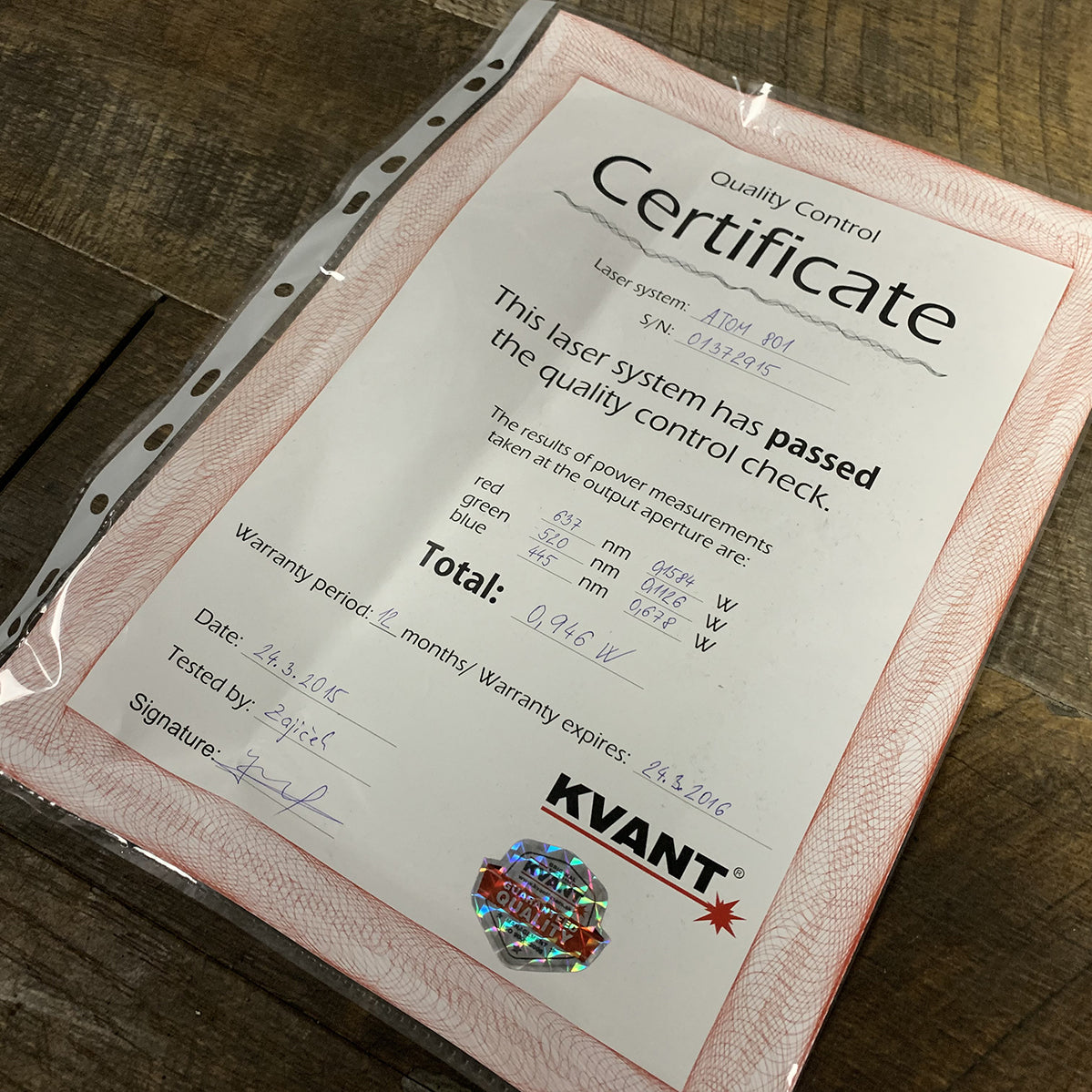 KVANT ATOM 801 Laser Projector [h423881937]