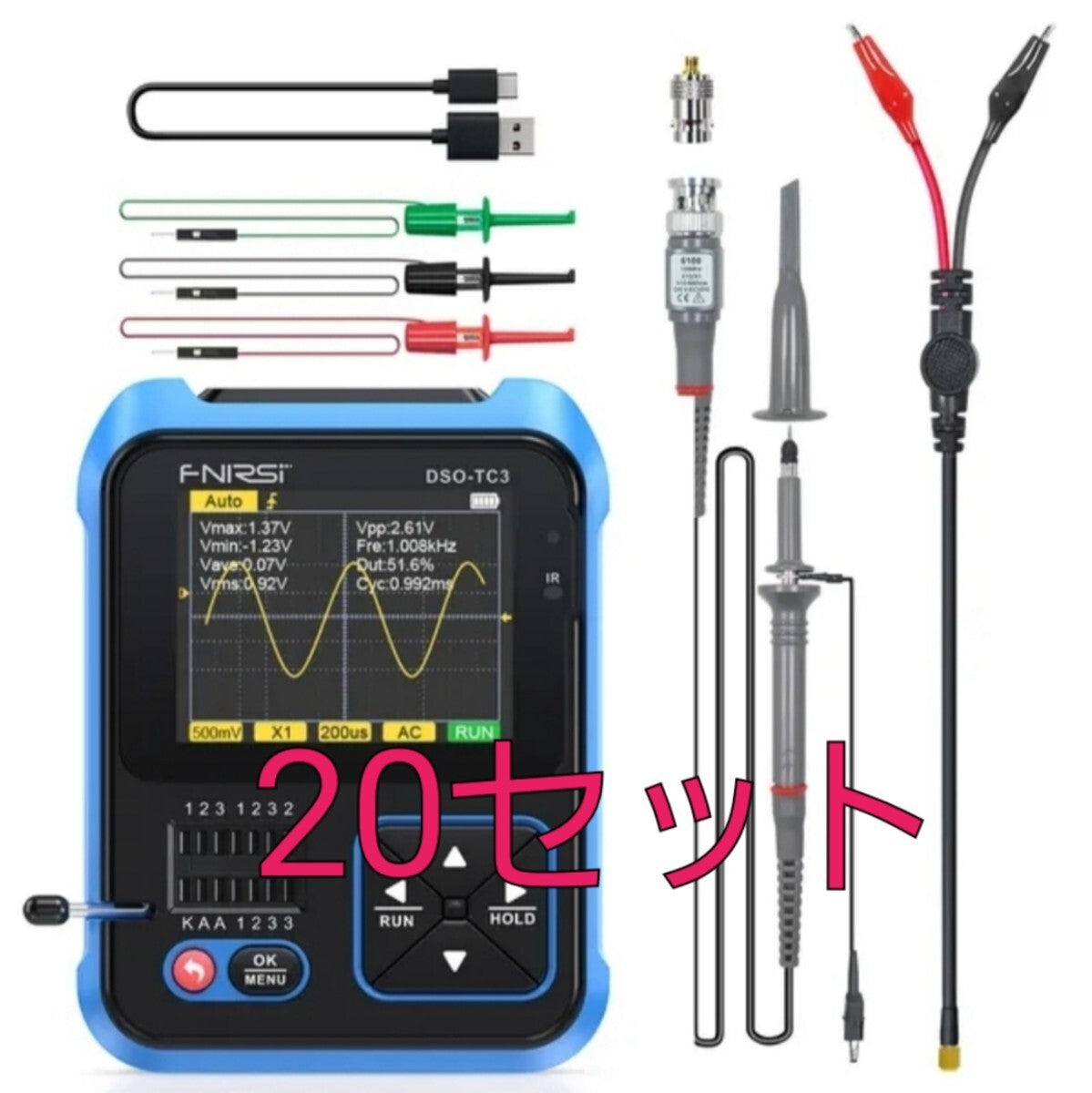 FNIRSI DSO-TC3 Multifunction Transistor Tester Oscilloscope [e1129187197]