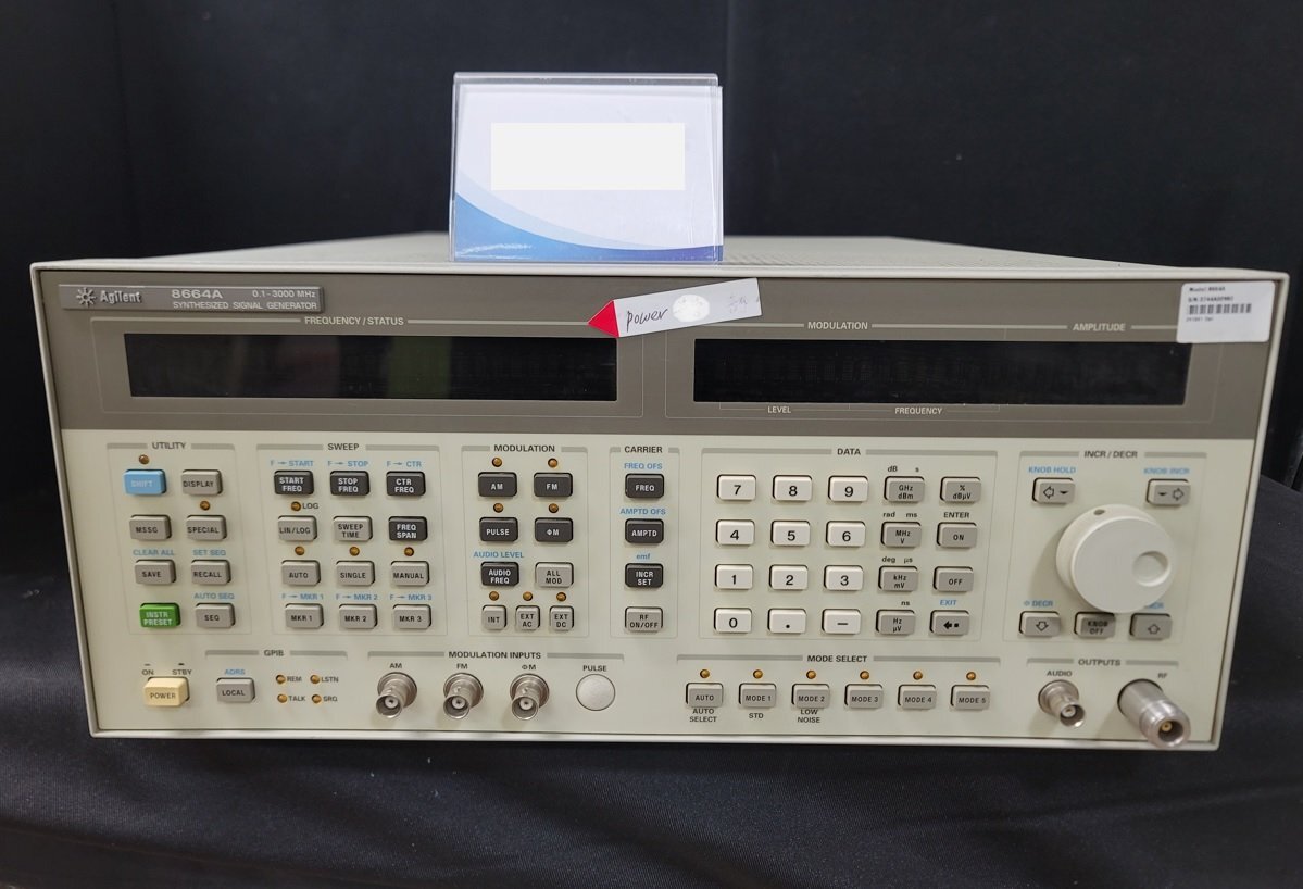 Agilent 8664A Synthesized Signal Generator 100kHz-3GHz [c1203761425]