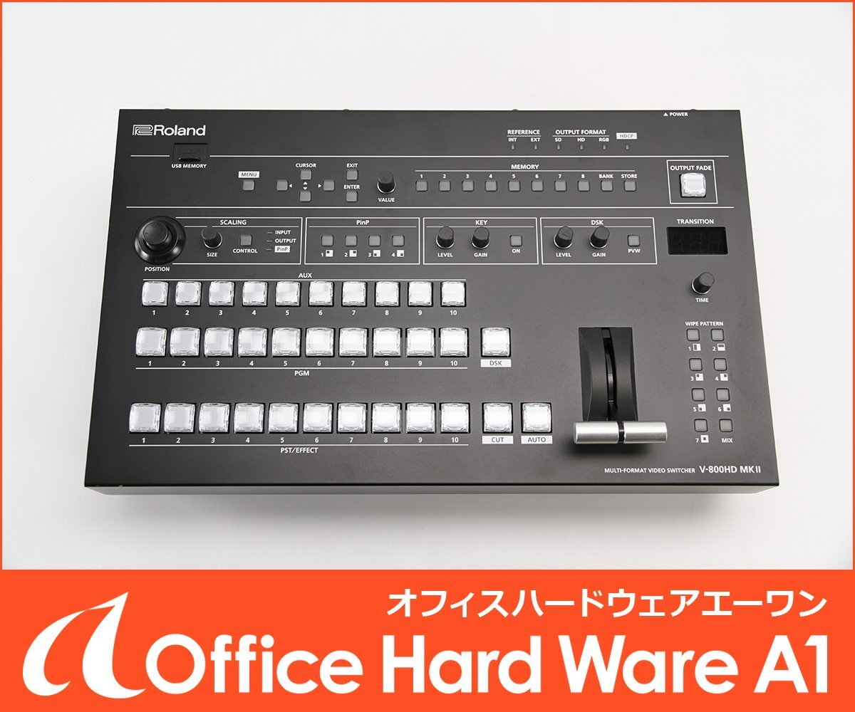 Roland V-800HD MK II Multi-Format Video Switcher [b1235310022]