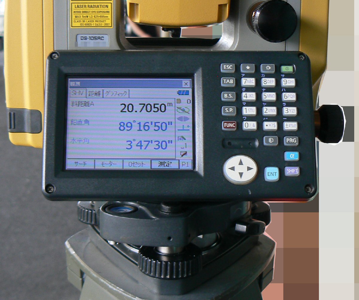Topcon DS-105AC Total Station with Automatic Targeting (as-is) [e1241472050]