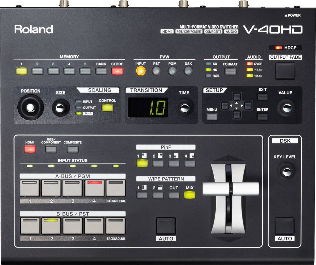 Roland V-40HD Multi-Format Video Switcher [v1242060329]