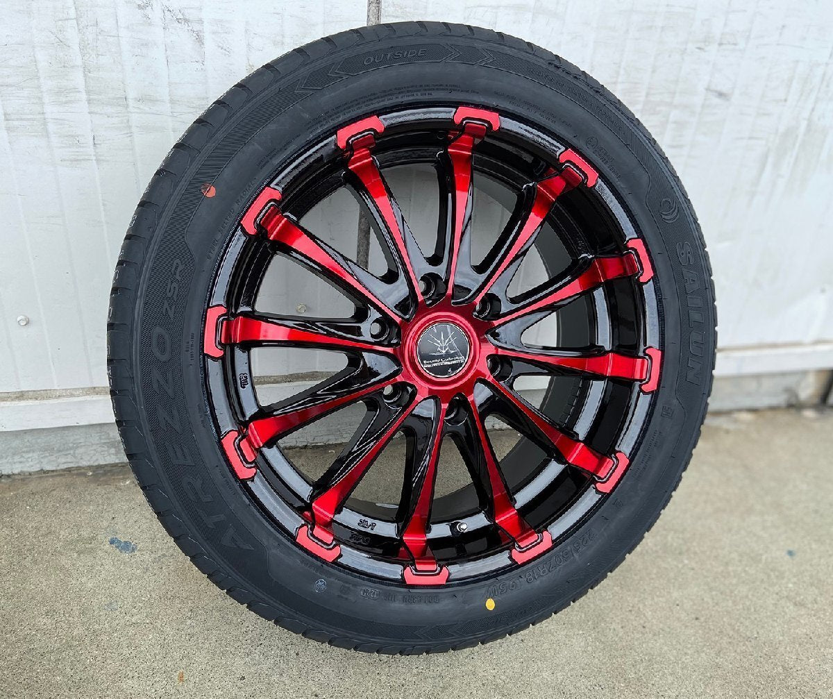 Hiace Regius Ace 200 series tire wheel 18 inch BD12 special tire 225/50R18 new set of 4 for 1 car [r1186557094]