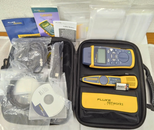 FLUKE Networks CABLEIQ Wiring Verification Tester Cable Analyzer [h1217818031]