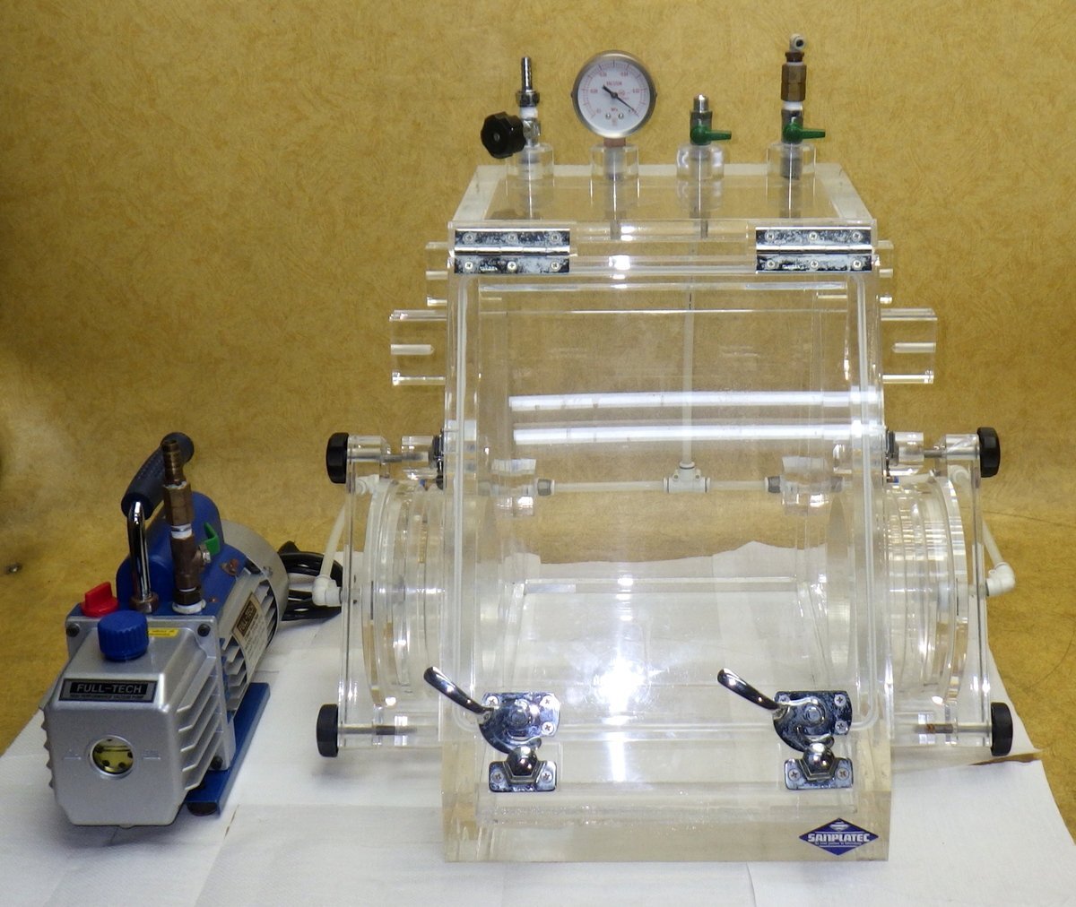 VG-C Compact Vacuum Glove Box with Vacuum Pump [u1230845382]