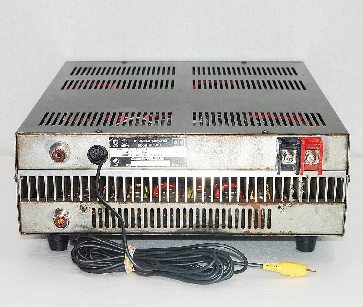 TOKYO HI-POWER HL-910J 24V 3.5Mhz ~ 28Mhz Band Linear Amplifier Solid State Amateur Radio [u1191971187]