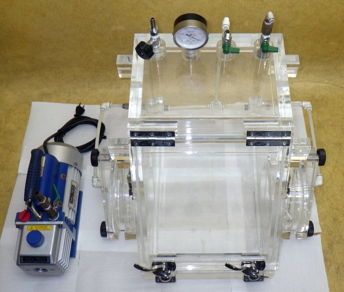 VG-C Compact Vacuum Glove Box with Vacuum Pump [u1230845382]