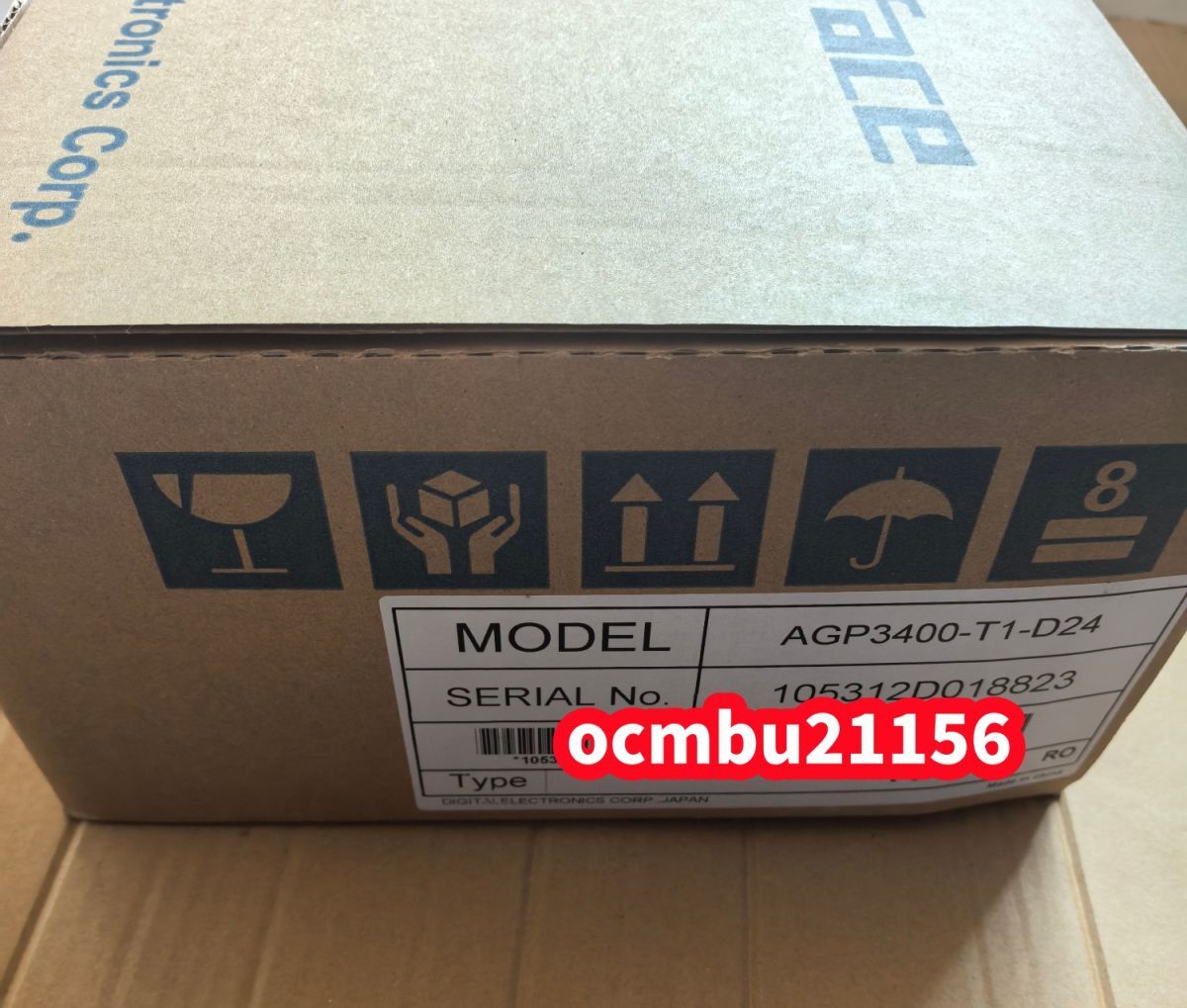 Proface AGP3400-T1-D24 Programmable Display Touch Panel [f1213286576]