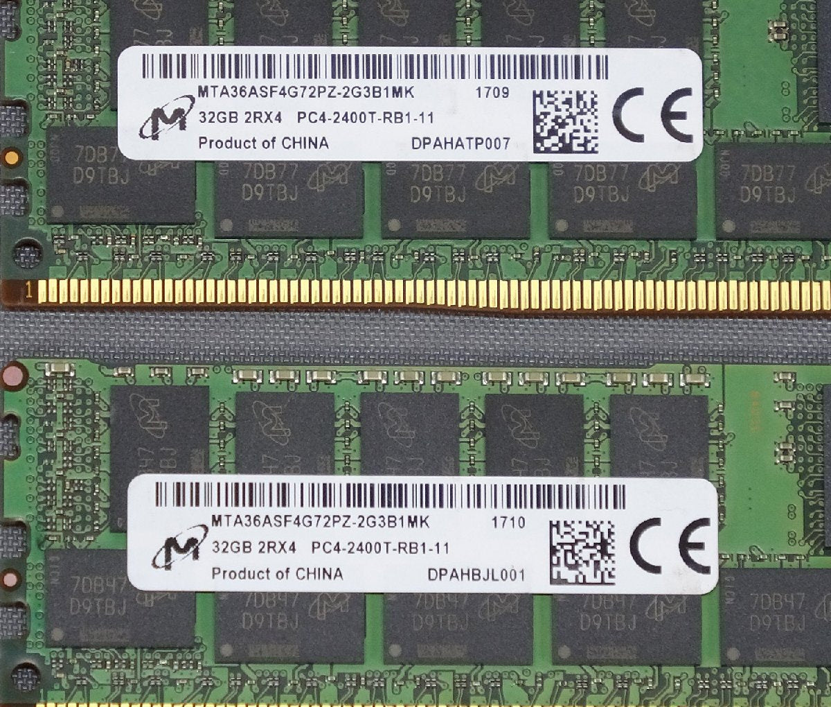 Micron MTA36ASF4G72PZ-2G3B1 Memory 256GB (32GB x 8) PC4-2400T-RB1-11 [u1245053970]