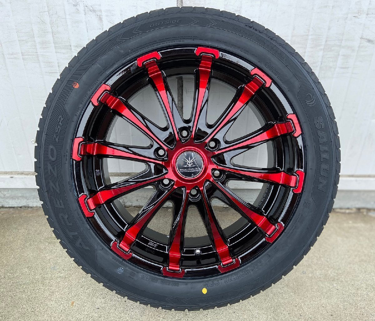 Hiace Regius Ace 200 series tire wheel 18 inch BD12 special tire 225/50R18 new set of 4 for 1 car [r1186557094]