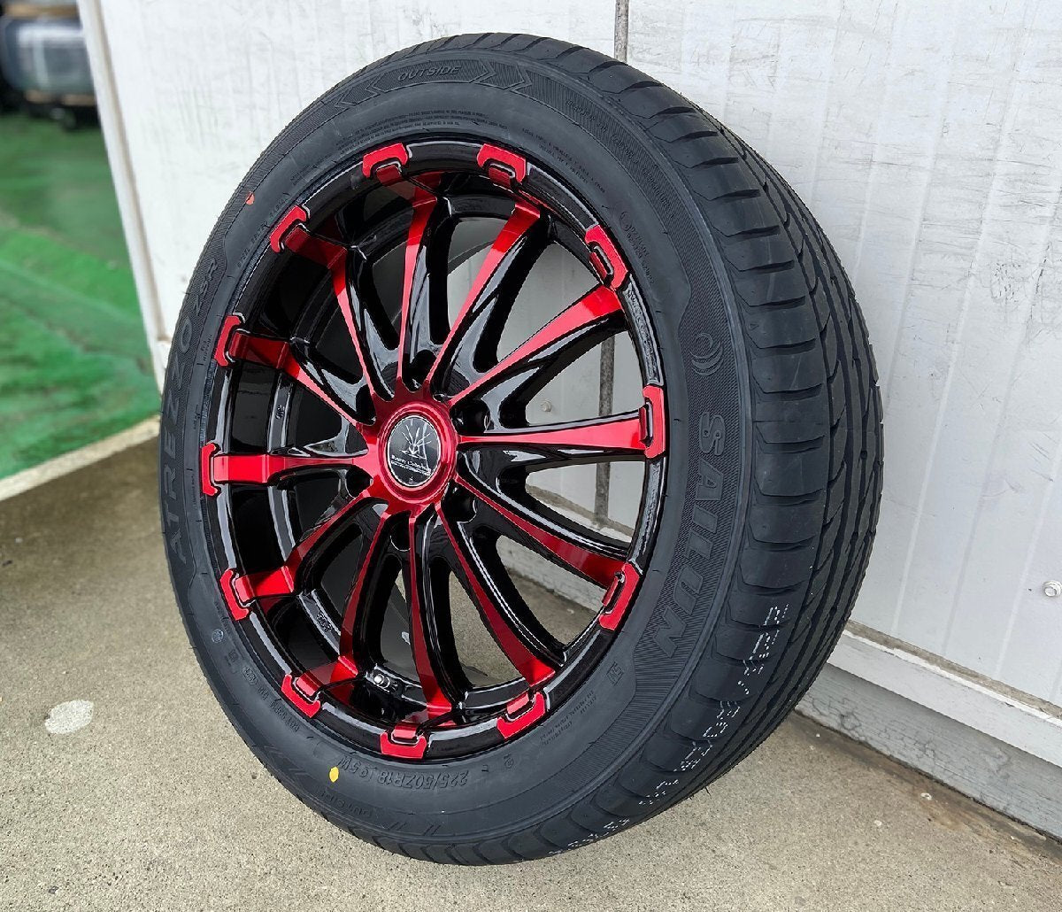 Hiace Regius Ace 200 series tire wheel 18 inch BD12 special tire 225/50R18 new set of 4 for 1 car [c1186473333]