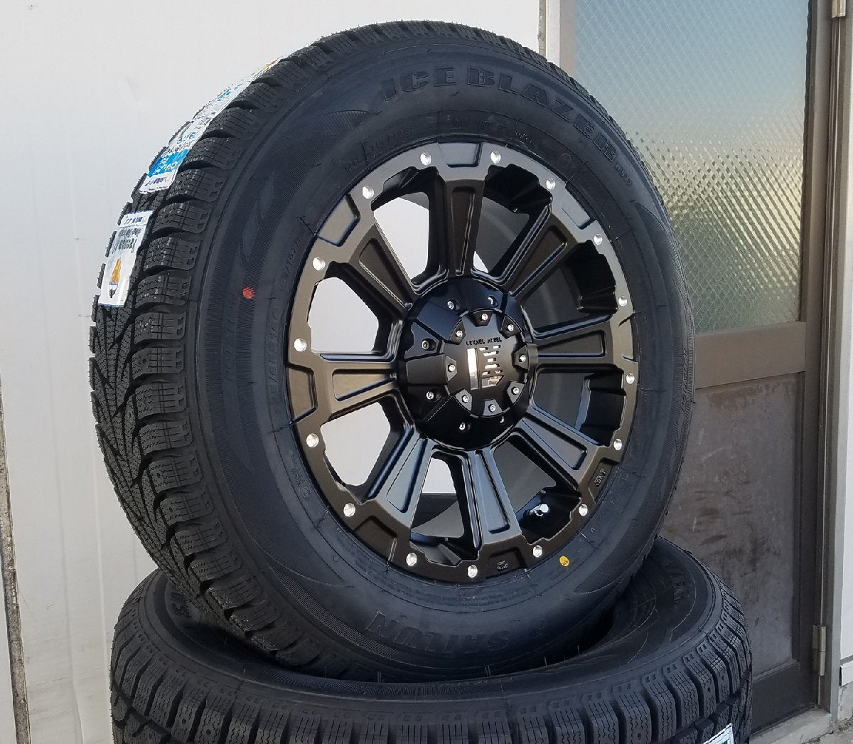 Made in 2024 Ready for Vehicle Inspection Hiace Studless Tire Wheel 16 Inch DeathRock SAILUN 215/65R16 [t1205489909]