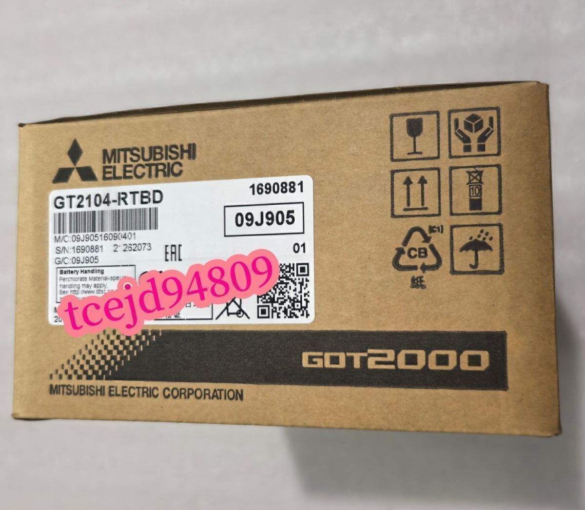 Mitsubishi GT2104-RTBD Touch Panel [u1238416322]