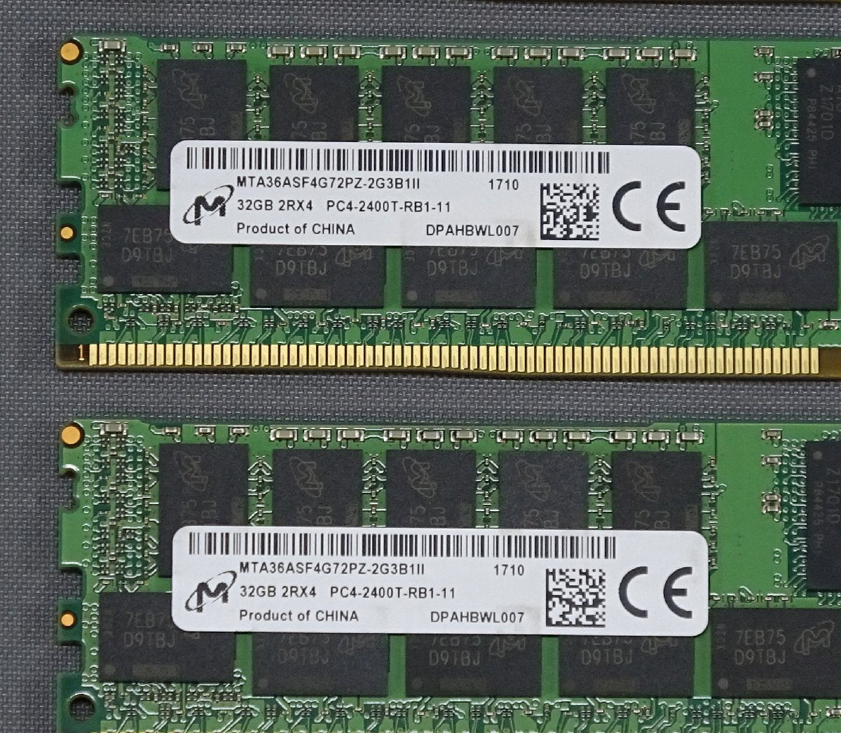 Micron MTA36ASF4G72PZ-2G3B1 Memory 128GB (32GB x4) DDR4-2400 RDIMM [j1247695187]