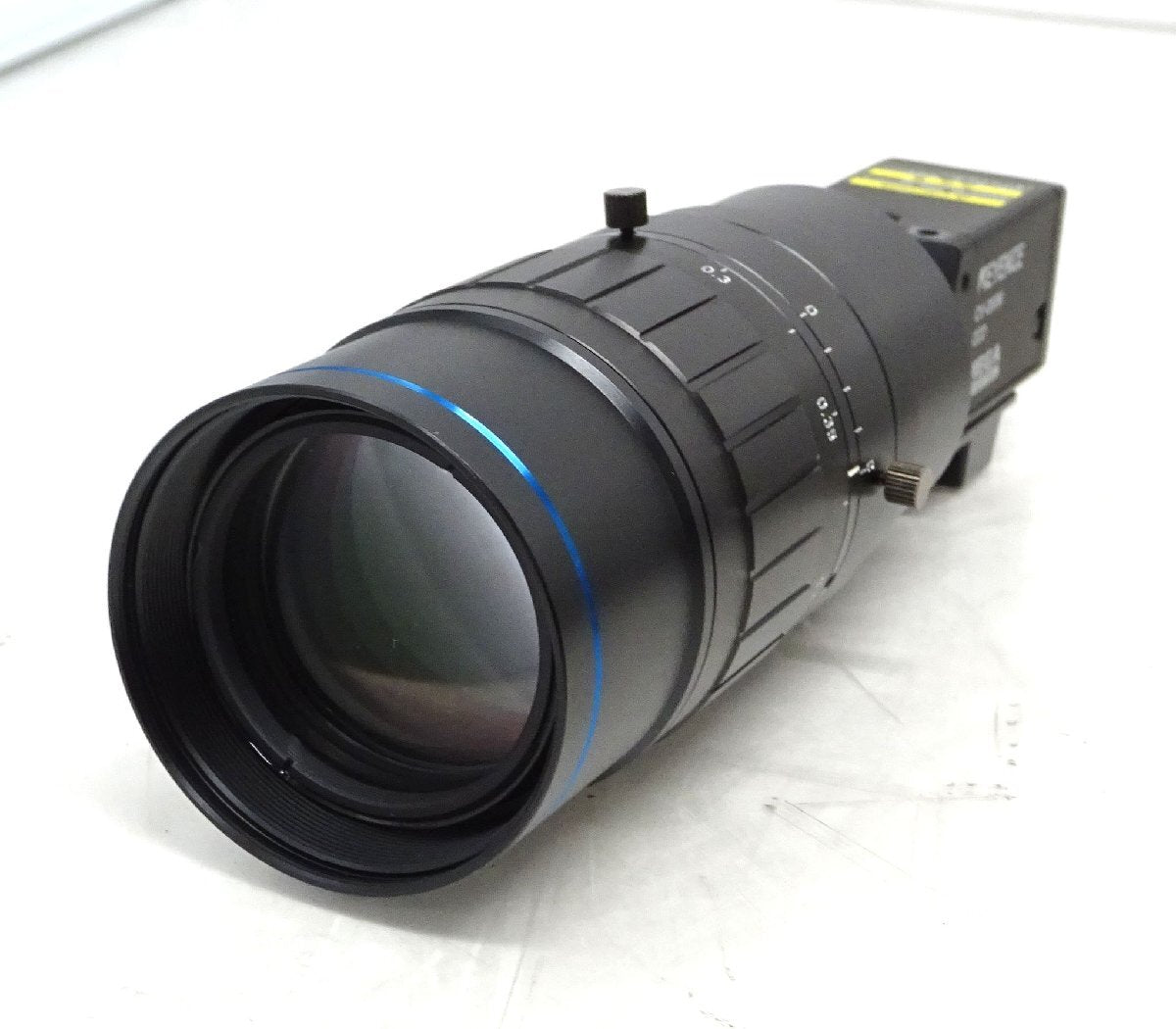 Keyence CV-200M CV-3500 Black and White Camera and Digital Controller with Lens and Console (as-is) [1191067595]