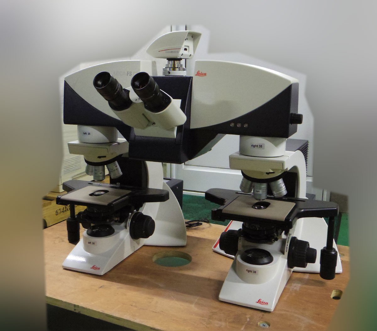 Leica FS CB Comparison Microscope DM2500 FS4000 with DFC290HD Digital Camera [f1221607675]
