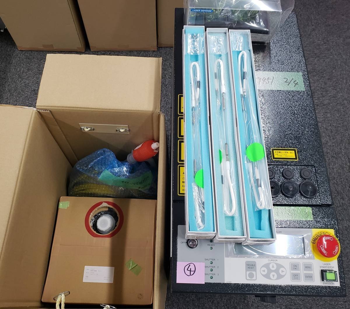 AMADA MIYACHI ML-2150A-030-00-15 GI YAG Laser Welding Machine 25W [o1127894757]