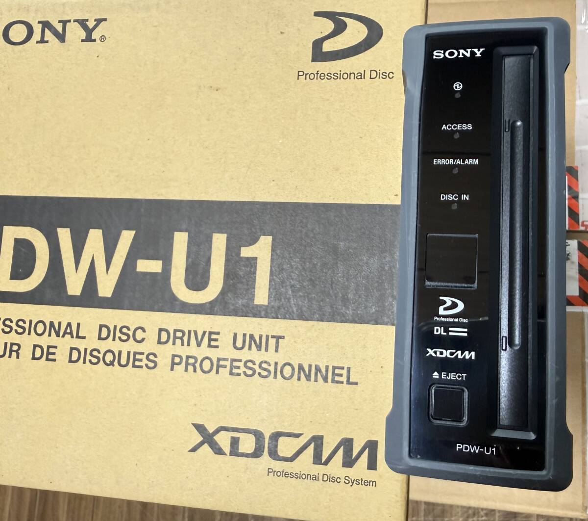 Sony PDW-U1 XDCAM Drive with 6 Operation Hours [j1221833070]