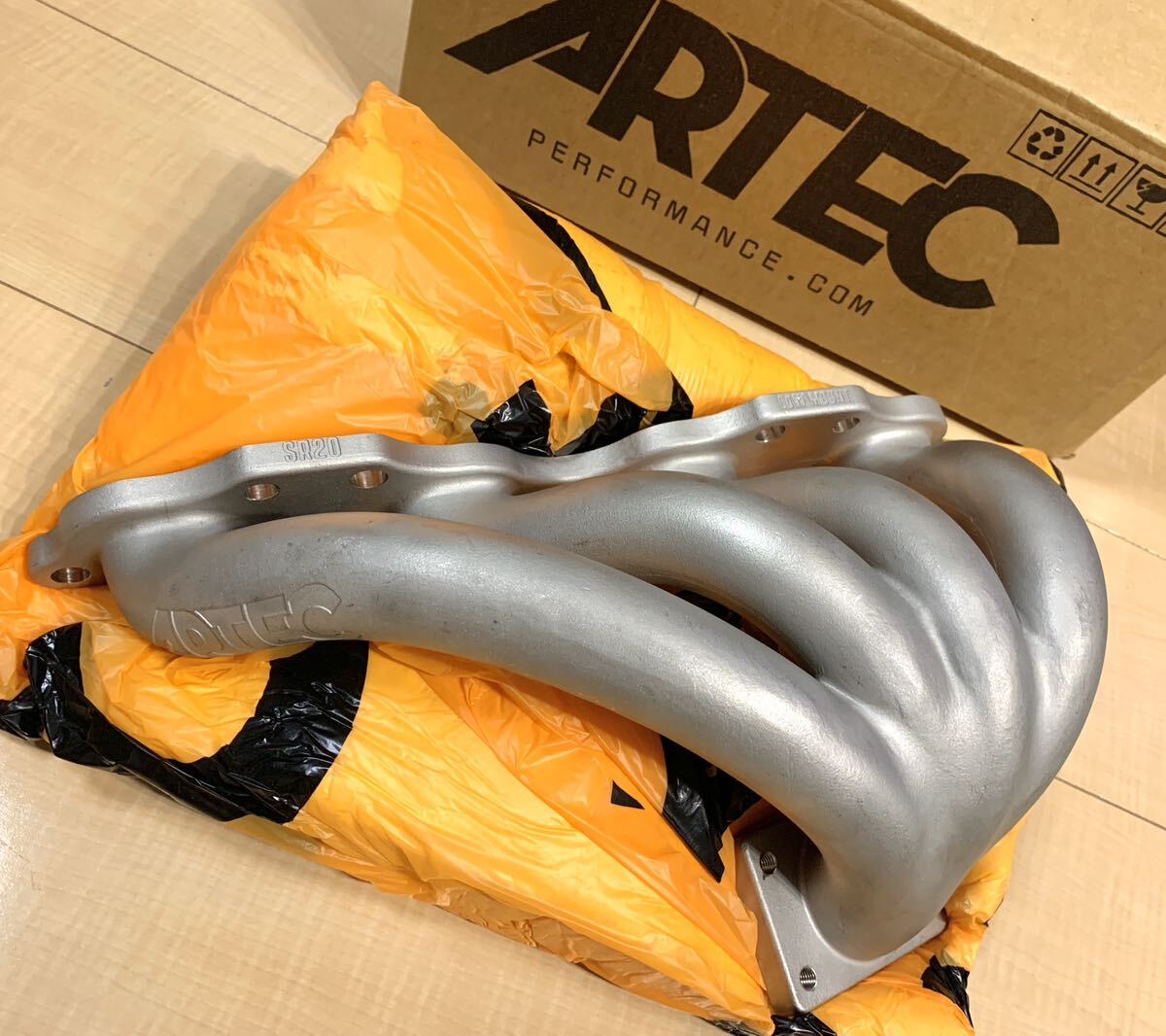Artec SR20 Exhaust Manifold Stainless Steel 180SX Silvia S13 S14 S15 Low Mount T25 [v1142707248]