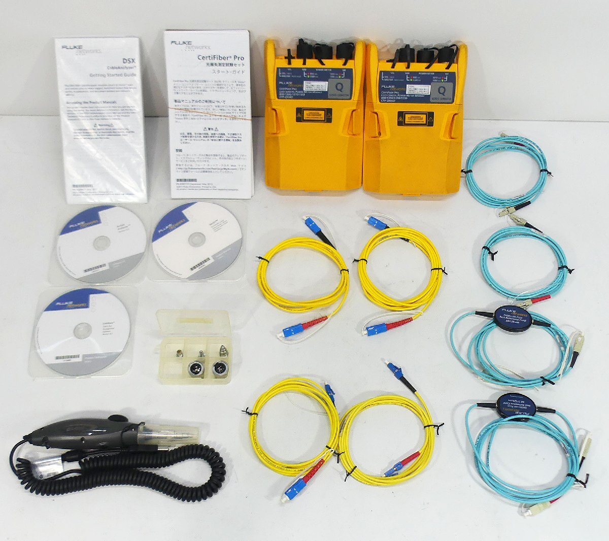 FLUKE DSX-5000 Optical Loss Measurement Module Set DSX2-CFP-Q-ADD-R [x1195237975]