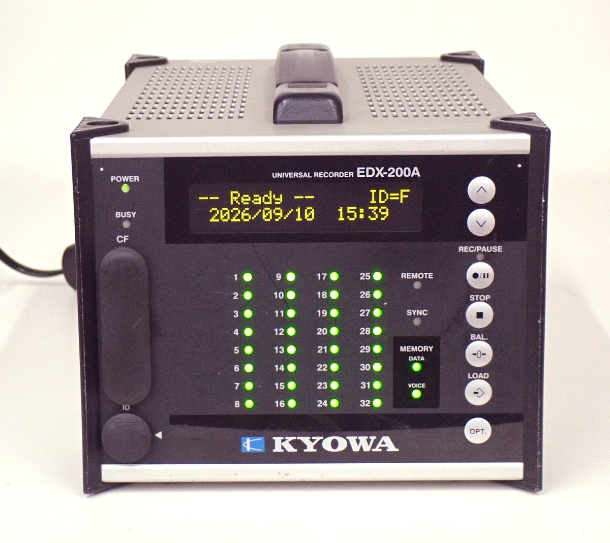 Kyowa EDX-200A-4H Universal Recorder with CVM-40A 4 Units [1246558729]