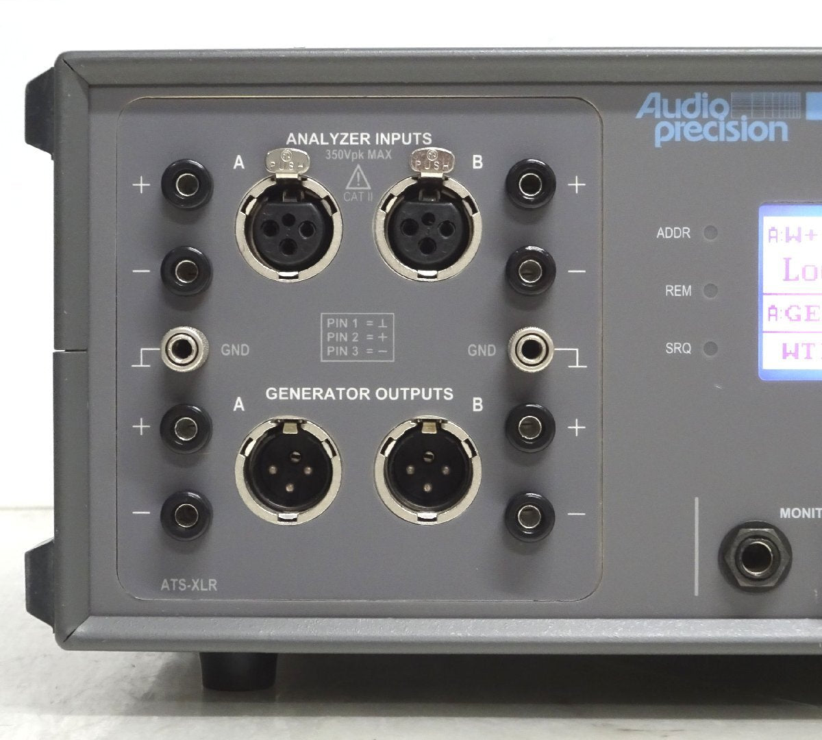 Audio Precision ATS-1 Dual Domain Audio Test System (as-is) [n1249832119]
